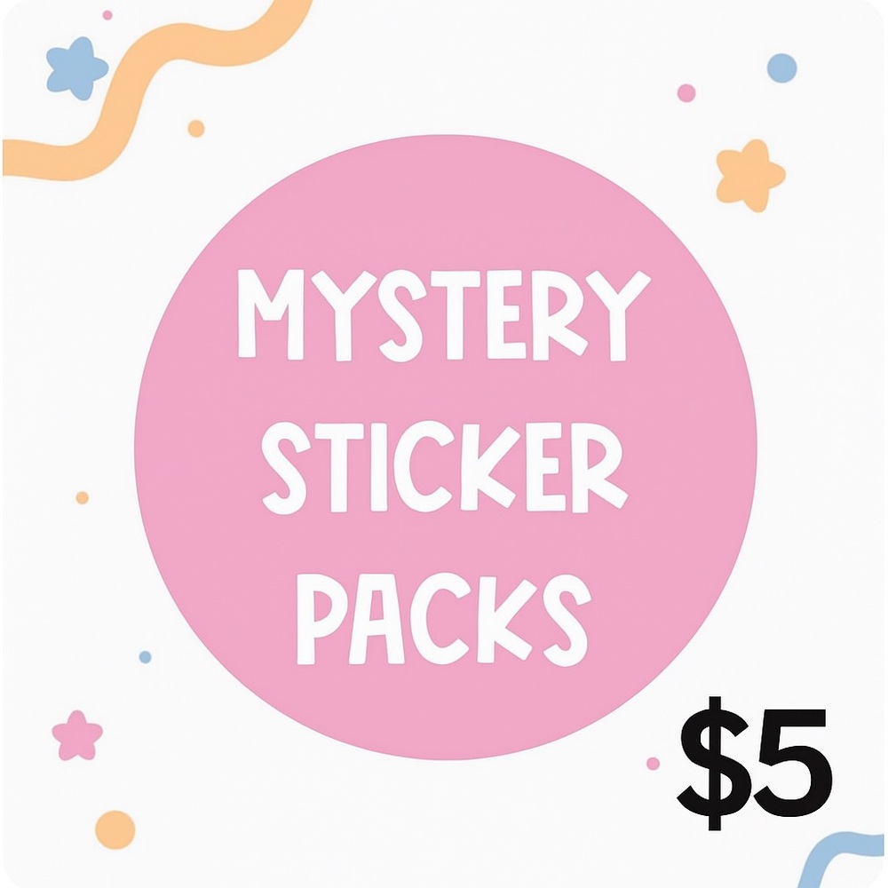 Mystery Sticker Packs